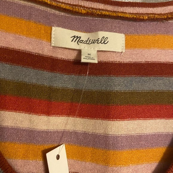 NWT: Madewell Striped Sweater - Picture 6 of 11